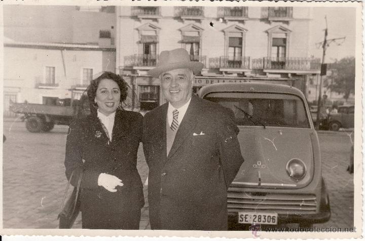 Fotografia antiga: FOTOGRAFIA - 18X11 - VER VEHICULO ANTIGUO - COCHE - CAMION