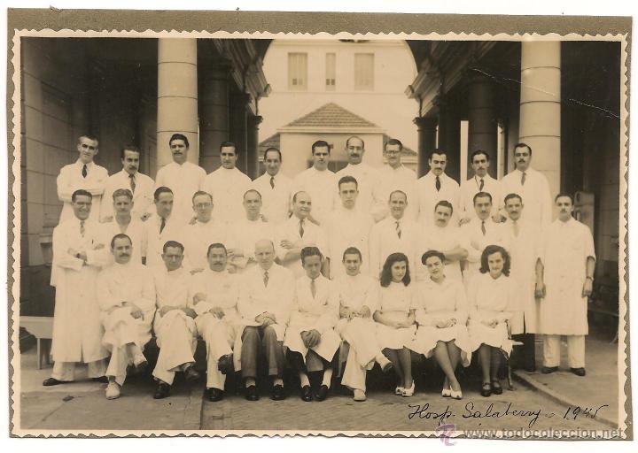 Fotograf&iacute;a antigua: HOSPITAL DE SALABERRY EN EL A&Ntilde;O 1945 SEG&Uacute;N ANOTACI&Oacute;N EN LA FOTO.