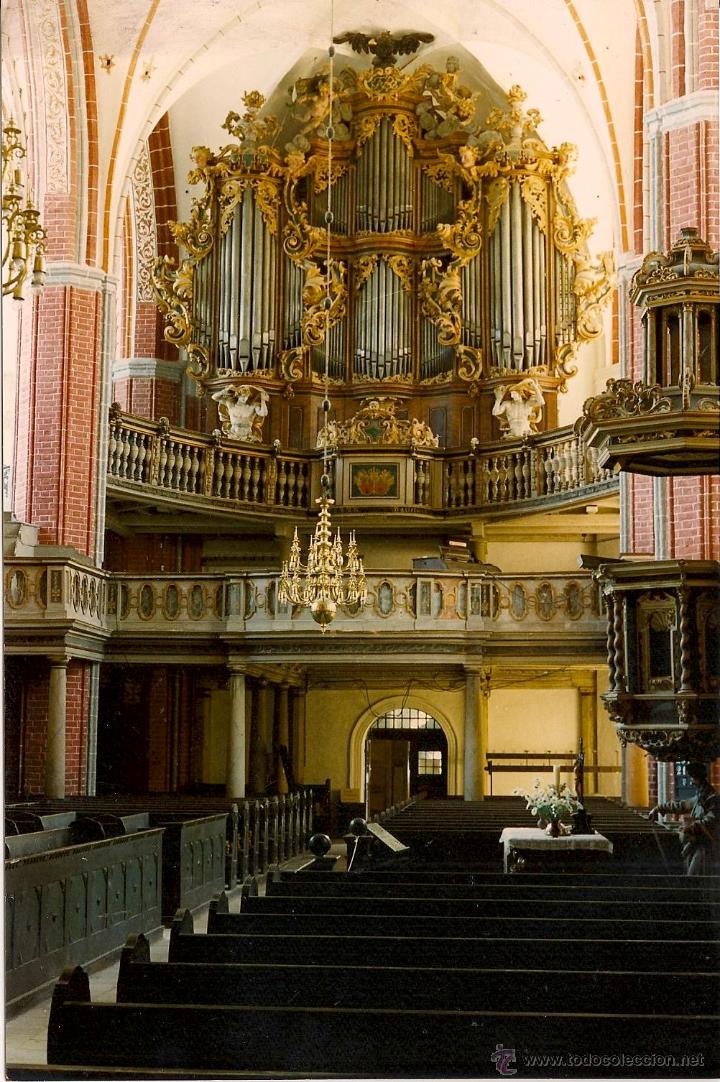 Fotograf&iacute;a antigua: Fotograf&iacute;a original &oacute;rgano