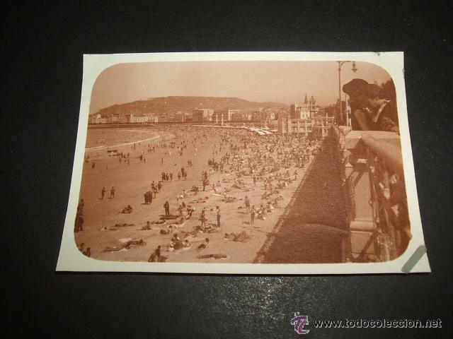 Fotografia antica: SAN SEBASTIAN ANTIGUA FOTOGRAFIA A&Ntilde;O 1931 POR VIAJERO FRANCES