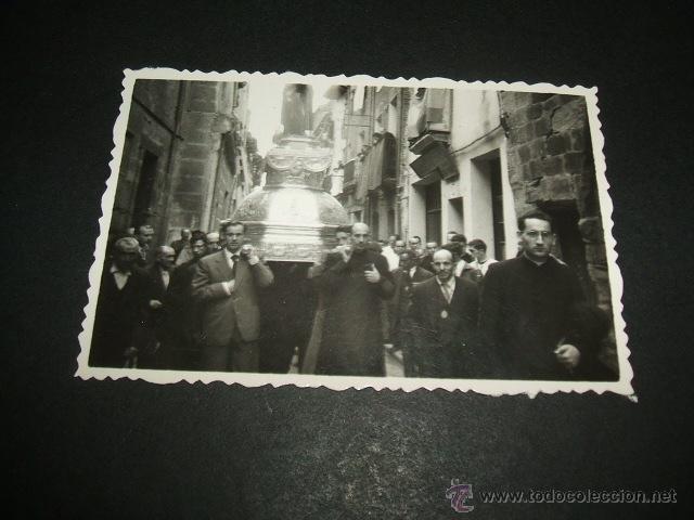 Antique Photography: SANTO DOMINGO DE LA CALZADA LA RIOJA FOTOGRAFIA PROCESION A&Ntilde;OS 40