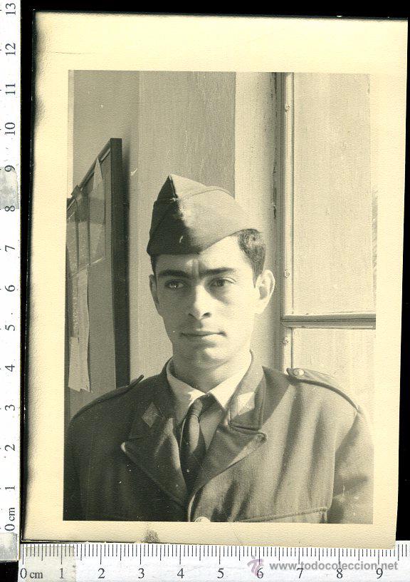 Fotograf&iacute;a antigua: FOTOGRAFIA MILITAR, SOLDADO DE AVIACION, EJERCITO DEL AIRE