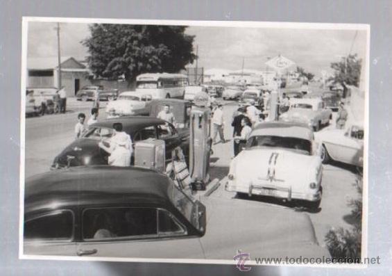 Photographie ancienne: CUBA. INAUGURACION DE GASOLINERA RECA. A&Ntilde;OS 50. MEDIDAS: 18 X 12. FOTO MIGUEL LA VILLA