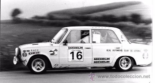 Photographie ancienne: FOTOGRAF&Iacute;A ANTIGUA RALLY. FOTO-MOTOR, MIGUEL CUADRADO. 12,6 X 17,6 CM