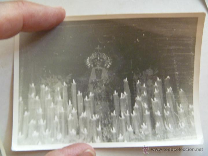 Fotografia antiga: SEMANA SANTA DE SEVILLA : PASO DE PALIO DE VIRGEN