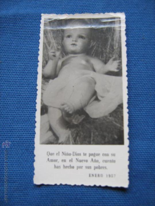 Fotograf&iacute;a antigua: ESTAMPA FOTOGRAFICA NI&Ntilde;O JESUS FECHADA EN ENERO DE 1957