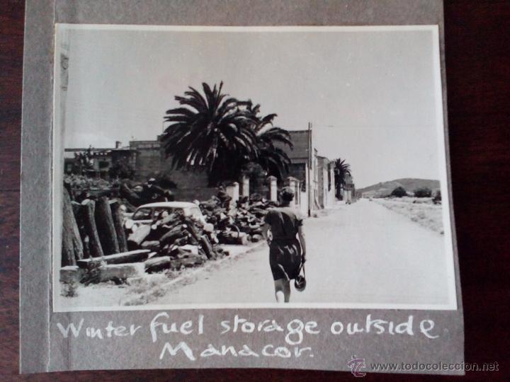 Antique Photography: 1969 - FOTO ORIGINAL-ALMAC&Eacute;N DE LE&Ntilde;A A LAS AFUERAS DE MANACOR - MALLORCA - ISLAS BALEARES
