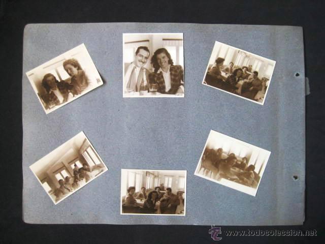 Fotografia antiga: FOTOS A&Ntilde;OS 30-40. PEGADAS SOBRE HOJA DE ALBUM..ENVIO INCLUIDO