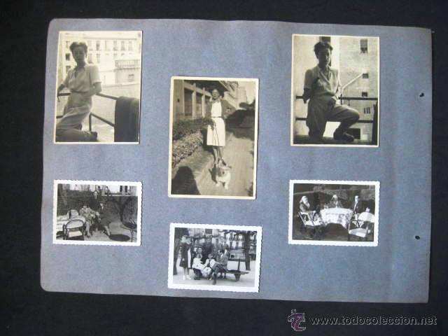 Fotografia antiga: FOTOS A&Ntilde;OS 30-40. PEGADAS SOBRE HOJA DE ALBUM..ENVIO INCLUIDO