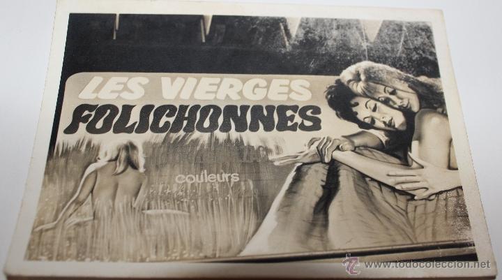 Fotograf&iacute;a antigua: FOTOGRAFIA DE CARTEL DE LA PELICULA LES VIERGES FOLICHONNES. 1970. HONORE DE BALZAC.