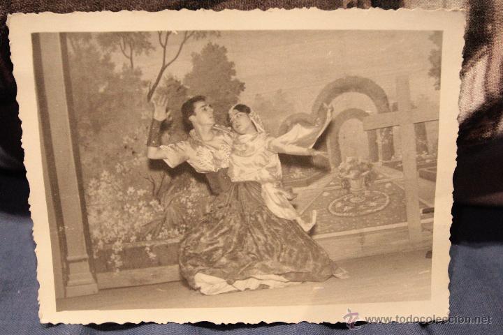 Antique Photography: Fotografia pareja bailando, teatro?  reportajes pepito, alcoy