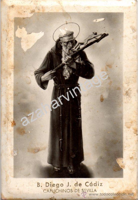 Alte Fotografie: ANTIGUA FOTOGRAFIA BEATO DIEGO JOSE DE CADIZ, CAPUCHINOS DE SEVILLA,98X144MM