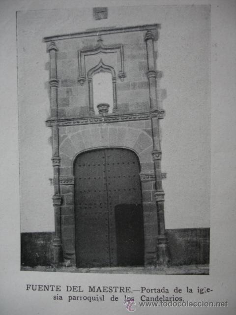 Alte Fotografie: FOTO GARRORENA A&Ntilde;O 1922.11X8. BADAJOZ. FUENTE DEL MAESTRE