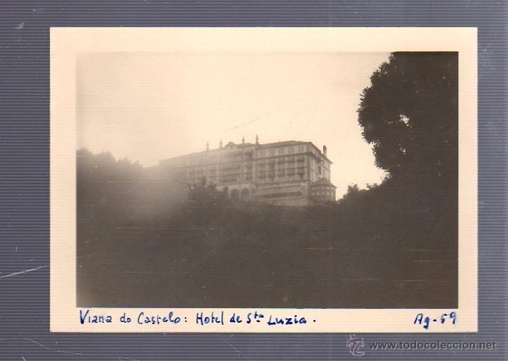 Fotografia antica: ANTIGUA FOTOGRAFIA. VIANA DO CASTELO. HOTEL DE SANTA LUZIA. 11 X 8CM.