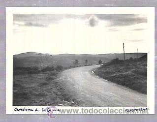 Fotografia antica: FOTOGRAFIA ANTIGUA. CARRETERA DE LA CAPELA. 7,4 X 10 CM.
