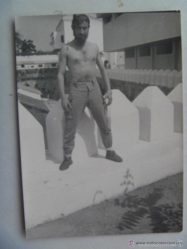 Fotograf&iacute;a antigua: LA LEGION : FOTO DE LEGIONARIO SEMIDESNUDO ..... 7,5 x 10,5 cm