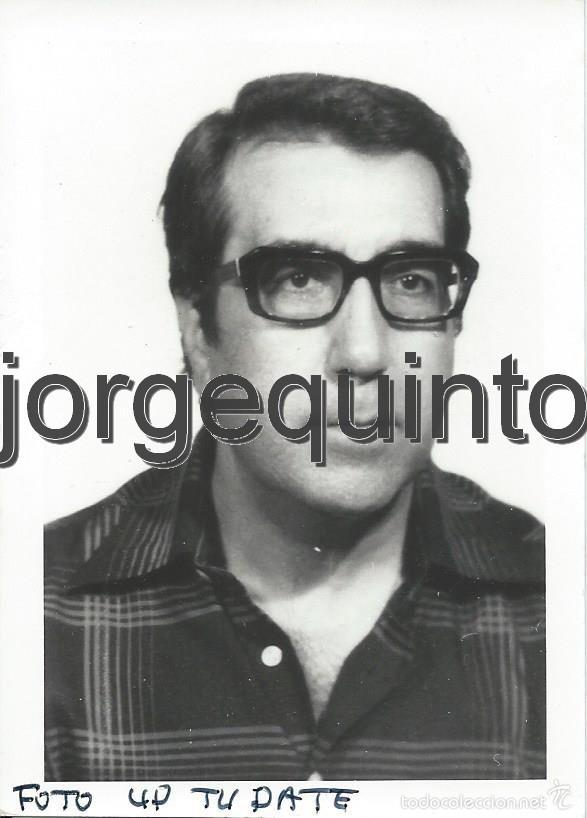 Alte Fotografie: D. &Aacute;NGEL PALOMINO JIM&Eacute;NEZ. ESCRITOR Y PERIODISTA.