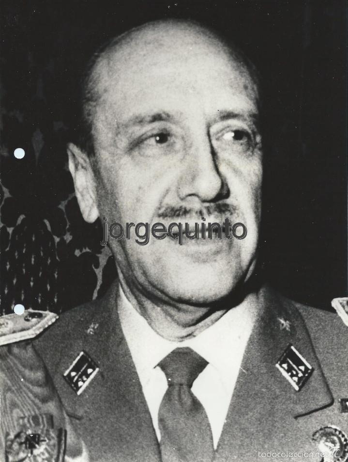 Fotograf&iacute;a antigua: EL GENERAL CASTA&Ntilde;&Oacute;N, MINISTRO DEL EJ&Eacute;RCITO. 30-OC-1969. FOTOGRAFIA DE PRENSA.