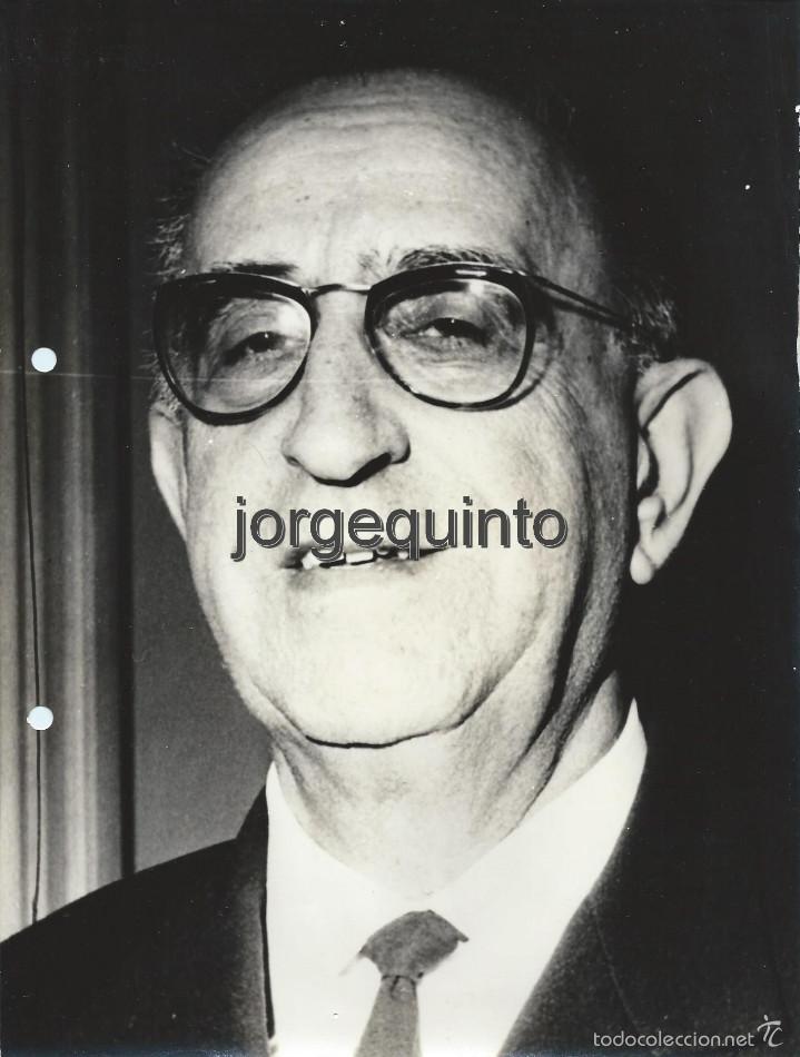 Photographie ancienne: EXCMO. SR. ALMIRANTE D. ADOLFO BATURONE COLOMBO. MINISTRO DE LA MARINA DE 1969 A 1973.