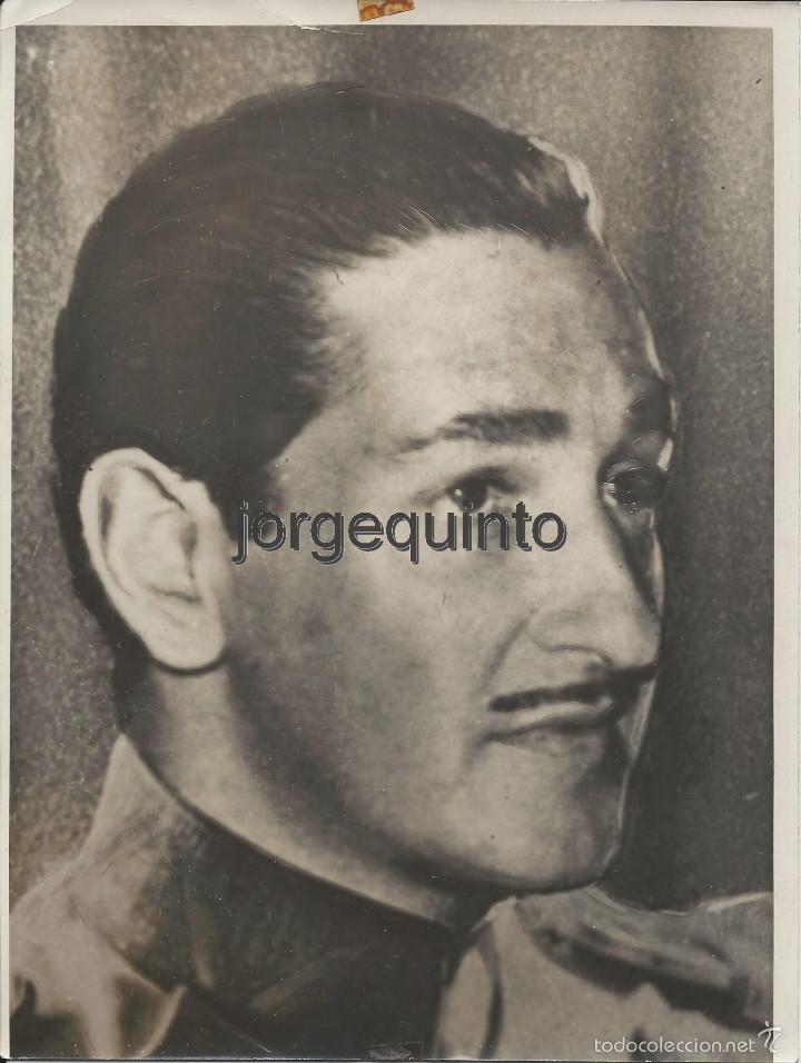 Fotograf&iacute;a antigua: FOTOGRAF&Iacute;A DE PRENSA. PERSONAJE POR IDENTIFICAR. FOT&Oacute;GRAFO DESCONOCIDO.
