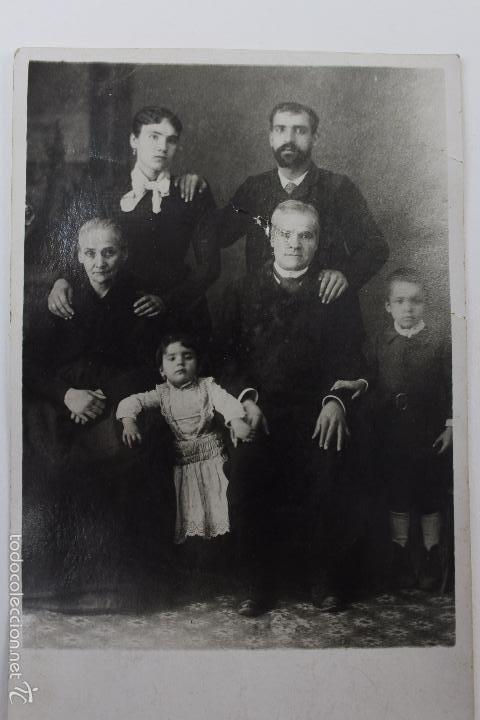 Antique Photography: F-1888. TRES GENERACIONES. PRINCIPIOS SIGLO XX. FORMATO TARJETA POSTAL.