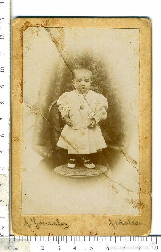 Fotograf&iacute;a antigua: PRECIOSA  Y ANTIGU AFOTOGRAFIA DE UNA NI&Ntilde;A