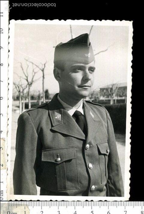 Fotograf&iacute;a antigua: FOTOGRAFIA MILITAR  SOLDADO DE AVIACION