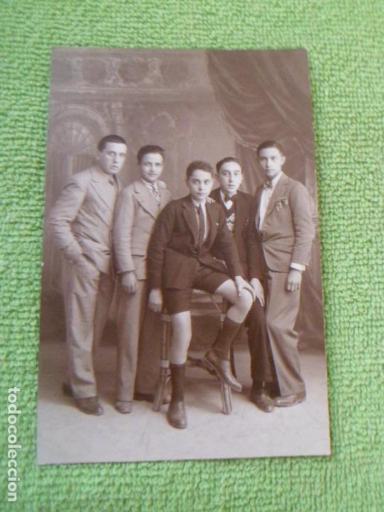 Alte Fotografie: FOTO - FOTOGRAFIA ANTIGUA DE ESCOLARES DE VALENCIA - FINALES A&Ntilde;OS 20 - ORIGINAL