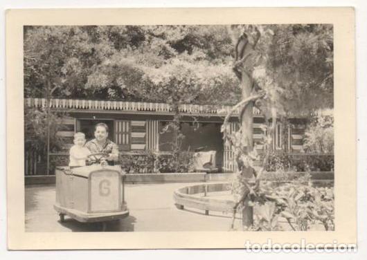 Alte Fotografie: FOTOGRAFIA PARQUE DE ATRACCIONES A&Ntilde;OS 50 60