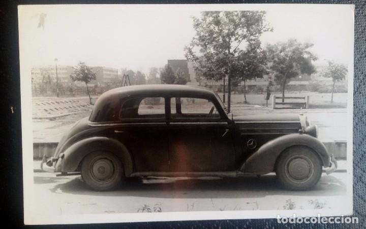 Fotograf&iacute;a antigua: ANTIGUA FOTOGRAF&Iacute;A AUTOM&Oacute;VIL MERCEDES ,TAMA&Ntilde;O POSTAL