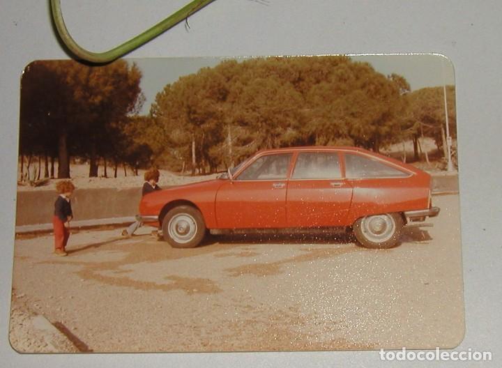 Fotograf&iacute;a antigua: FOTOGRAF&Iacute;A ANTIGUA A COLOR DE UN CITROEN GS D&Eacute;CADA DE LOS 80