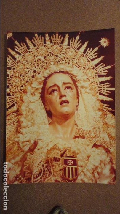 Fotograf&iacute;a antigua: ANTIGUA FOTOGRAFIA DE VIRGEN DE LOS DOLORES Y MISERICORDIA DE JESUS