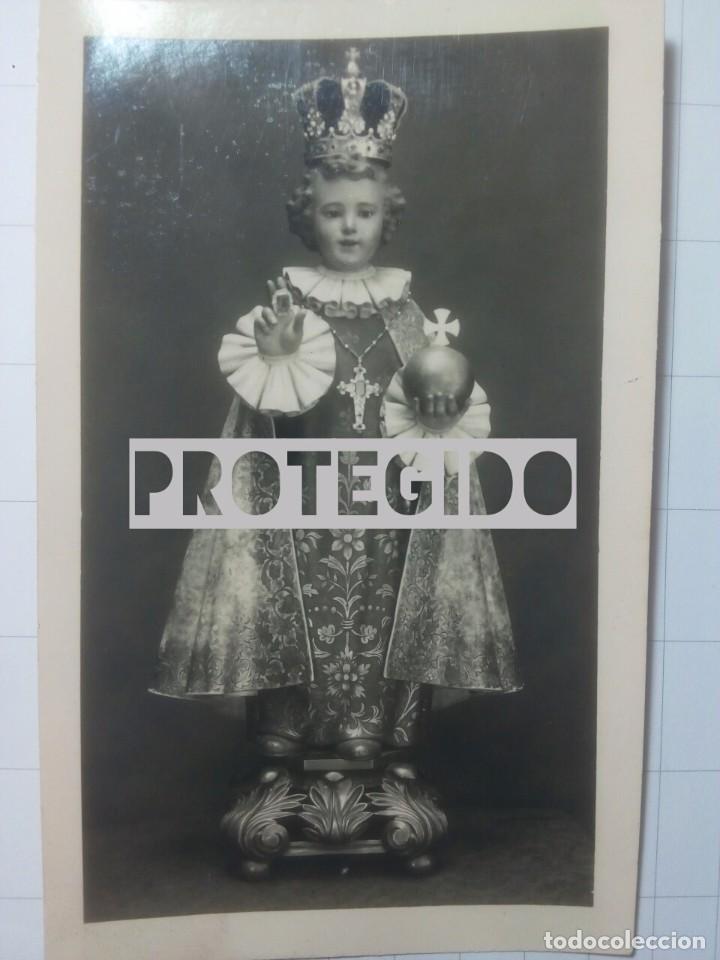 Fotograf&iacute;a antigua: ANTIGUA FOTOGRAF&Iacute;A A&Ntilde;OS 20. NI&Ntilde;O JESUS DE PRAGA, PADRES CARMELITAS, SAN SEBASTIAN