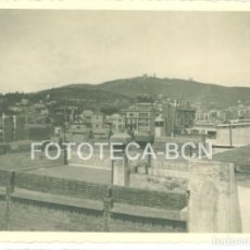 Fotografía antigua: FOTO ORIGINAL BARCELONA VISTA DE COLLSEROLA AÑOS 40 - 11X8 CM. Lote 86714652