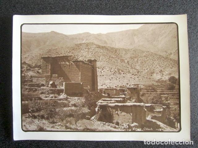 Alte Fotografie: ANTIGUA FOTOGRAF&Iacute;A PHOTO- HALL- MAROCAIN. GUILLOT - RATEL, CASABLANCA. MARRUECOS. 17,5 X 12,5 CM