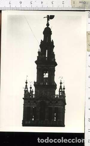 Fotograf&iacute;a antigua: FOTOGRAF&Iacute;A VISTA DE LA CATEDRAL DE SEVILLA. GIRALDILLO