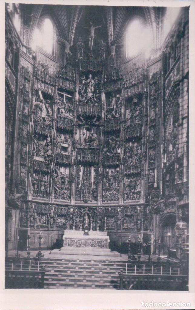 Fotografia antica: FOTO DEL ALTAR MAYOR CATEDRAL DE TOLEDO -. FOTO RODRIGUEZ - 14 CM * 9 CM