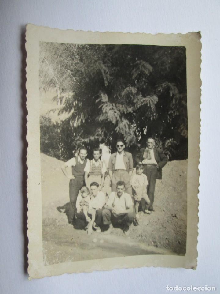 Photographie ancienne: HOMBRES Y NI&Ntilde;OS. HOMMES ET ENFANTS. MEN AND CHILDREN.
