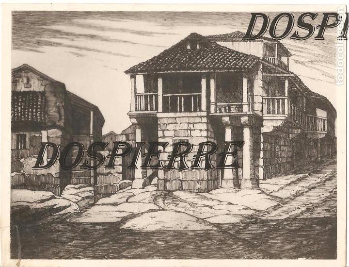 Fotografia antica: FOTO, GALICIA, DESOLACI&Oacute;N..., AGUAFUERTE DE CASTRO GIL, FOT. P. DELBO , A&Ntilde;OS 20, 11,5X14,5, ORIGINAL