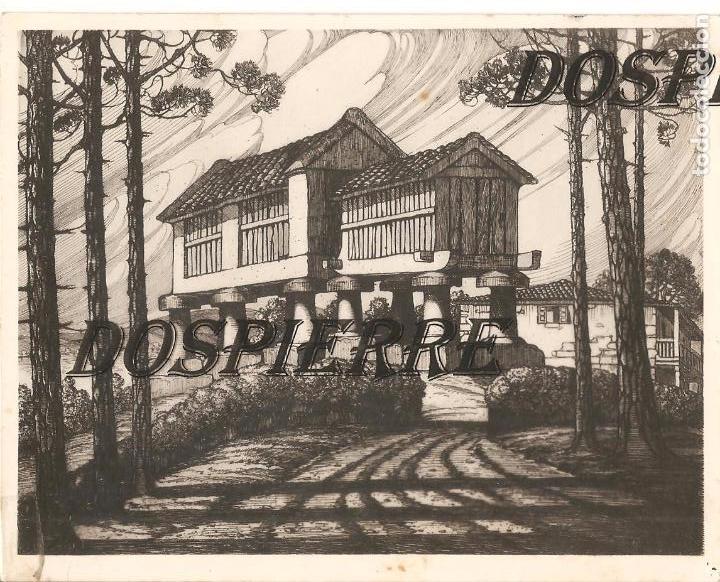 Fotografia antica: FOTO, GALICIA, H&Oacute;RREOS DE LA, AGUAFUERTE DE CASTRO GIL, FOT. P. DELBO , A&Ntilde;OS 20, 11,5X14,5, ORIGINAL