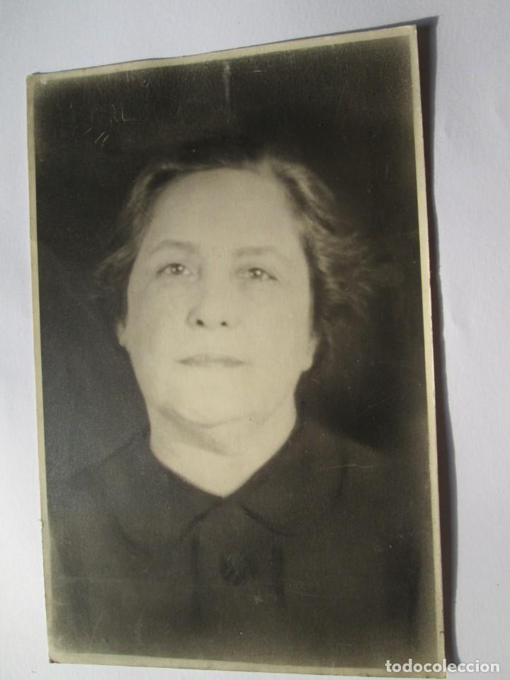 Fotograf&iacute;a antigua: MUJER MAYOR. FEMME MAJEURE, OLD WOMAN