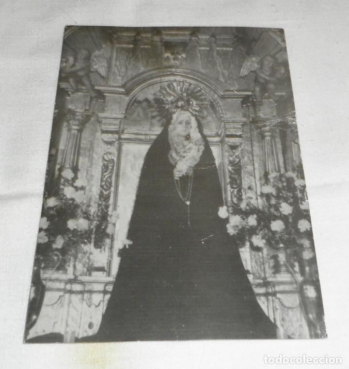 Fotograf&iacute;a antigua: fotografia antigua de la virgen de los dolores