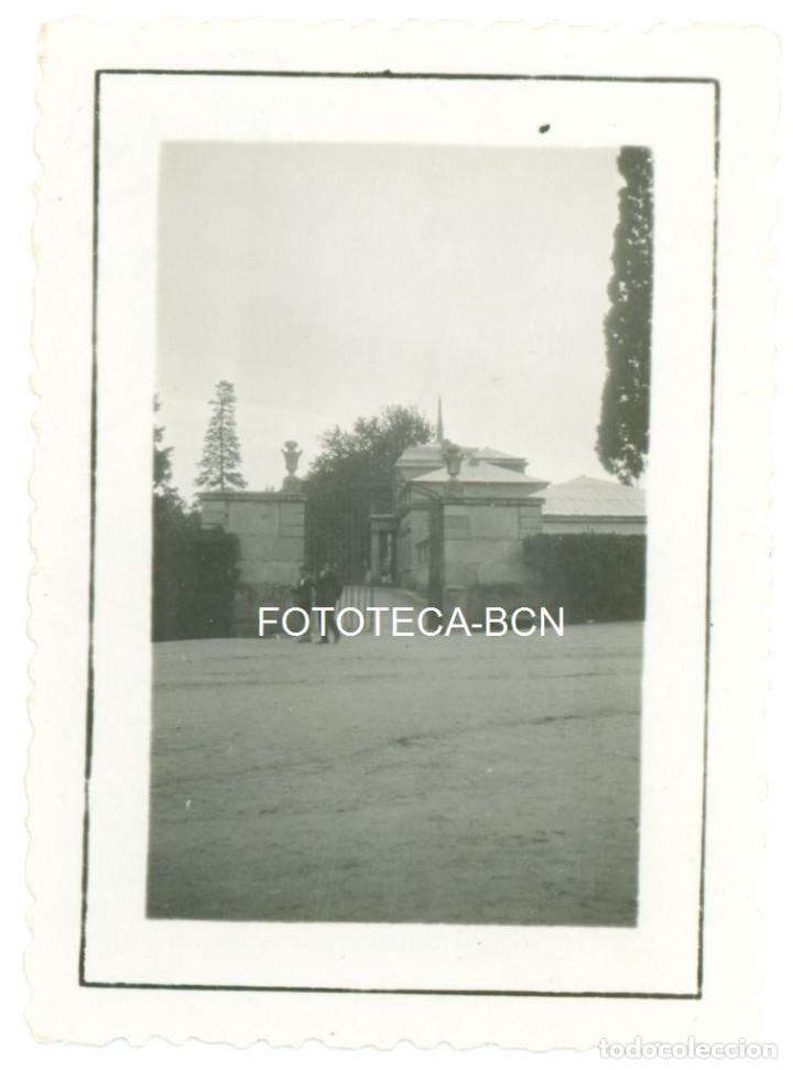 Fotografia antiga: FOTO ORIGINAL EL ESCORIAL CASITA DEL PRINCIPE - JUNIO DE 1935