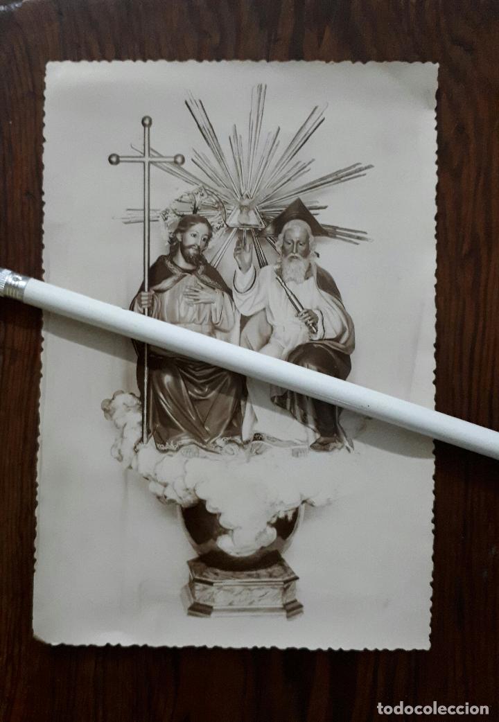 Fotograf&iacute;a antigua: ANTIGUA FOTOGRAFIA DE LA SANT&Iacute;SIMA TRINIDAD PATRONA DE TRUJILLANOS BADAJOZ
