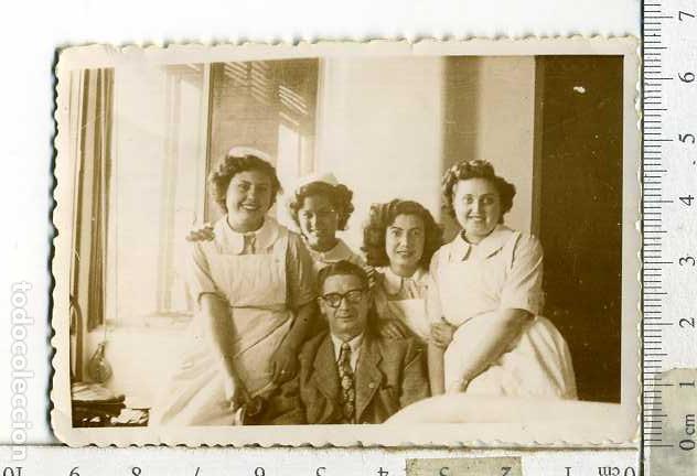 Fotograf&iacute;a antigua: Fotograf&iacute;a grupo de enfermeras