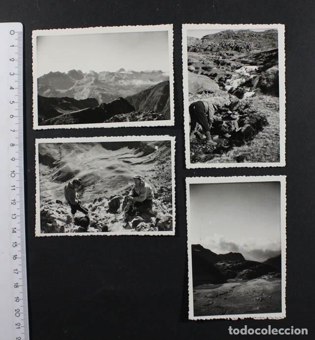 Fotograf&iacute;a antigua: LOTE 5 FOTOS DEL 19 OCTUBRE 1958, EXCURSION MONTA&Ntilde;EROS AL BARRANCO DEL ANAYET