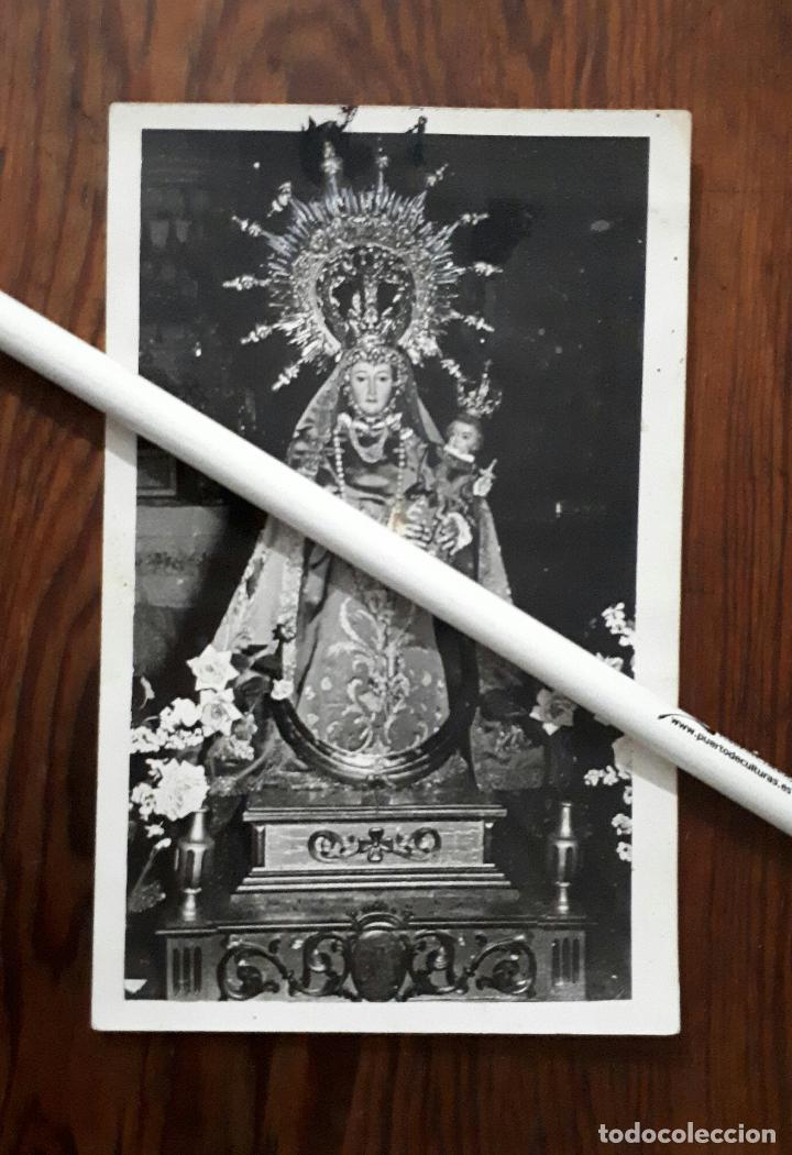Fotograf&iacute;a antigua: ANTIGUA FOTOGRAFIA DE NUESTRA SE&Ntilde;ORA DE CUADROS PATRONA DE BEDMAR JAEN