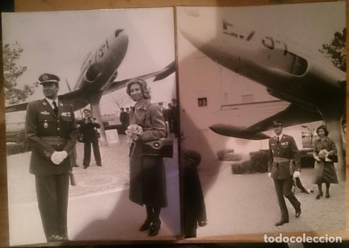 Alte Fotografie: Seis fotos de la conmemoraci&oacute;n del 25!aniversario de la escuela de Reactores de Talavera la Real Bad