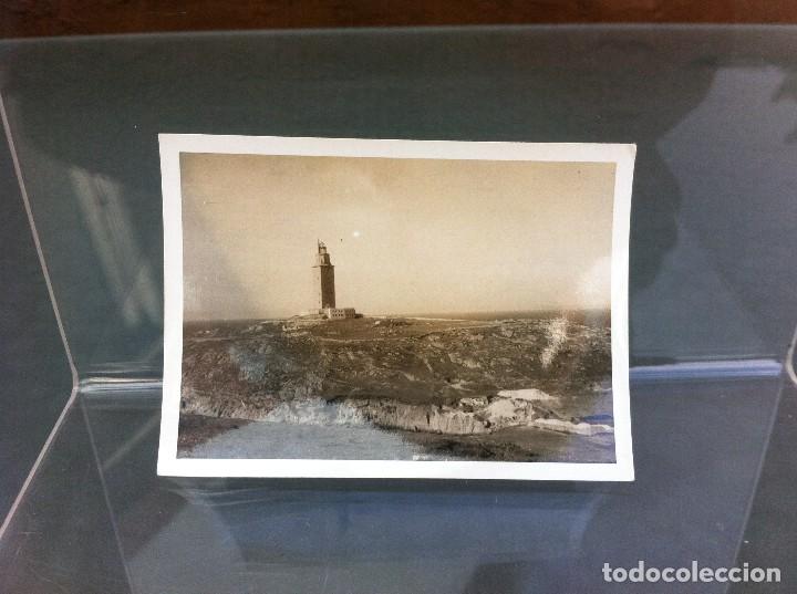 Fotografia antica: FOTOGRAF&Iacute;A DE LOS A&Ntilde;OS 60 (TORRE DE H&Eacute;RCULES, CORU&Ntilde;A). MEDIDAS: 7 x 10cm