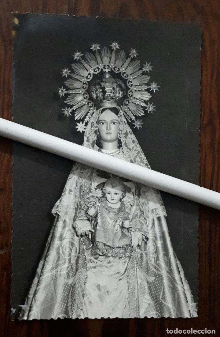 Fotografia antiga: ANTIGUA FOTOGRAFIA DE NUESTRA SE&Ntilde;ORA DE NAVELONGA PATRONA DE CILLEROS CACERES
